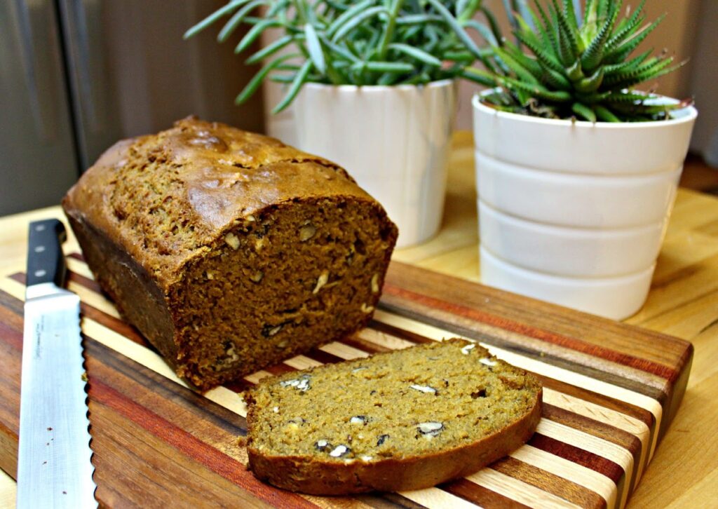 PUMPKIN BANANA BREAD