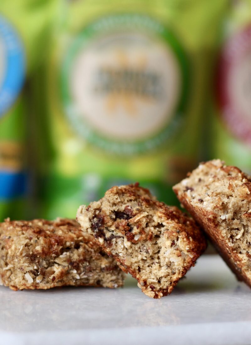 Coconut Chocolate Oatmeal Bars
