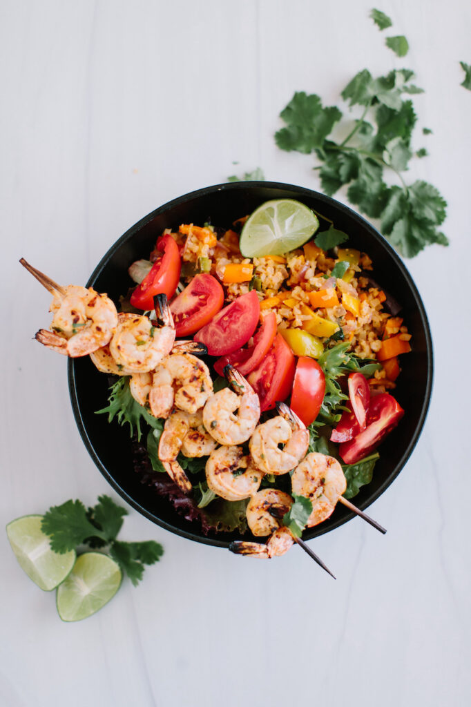 Cilantro Lime Shrimp 