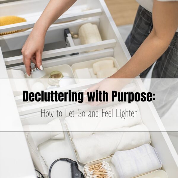 Decluttering with Purpose: How to Let Go and Feel Lighter