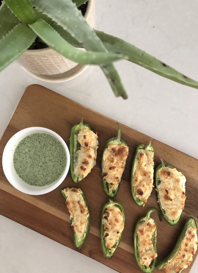 Healthy Jalapeño Poppers
