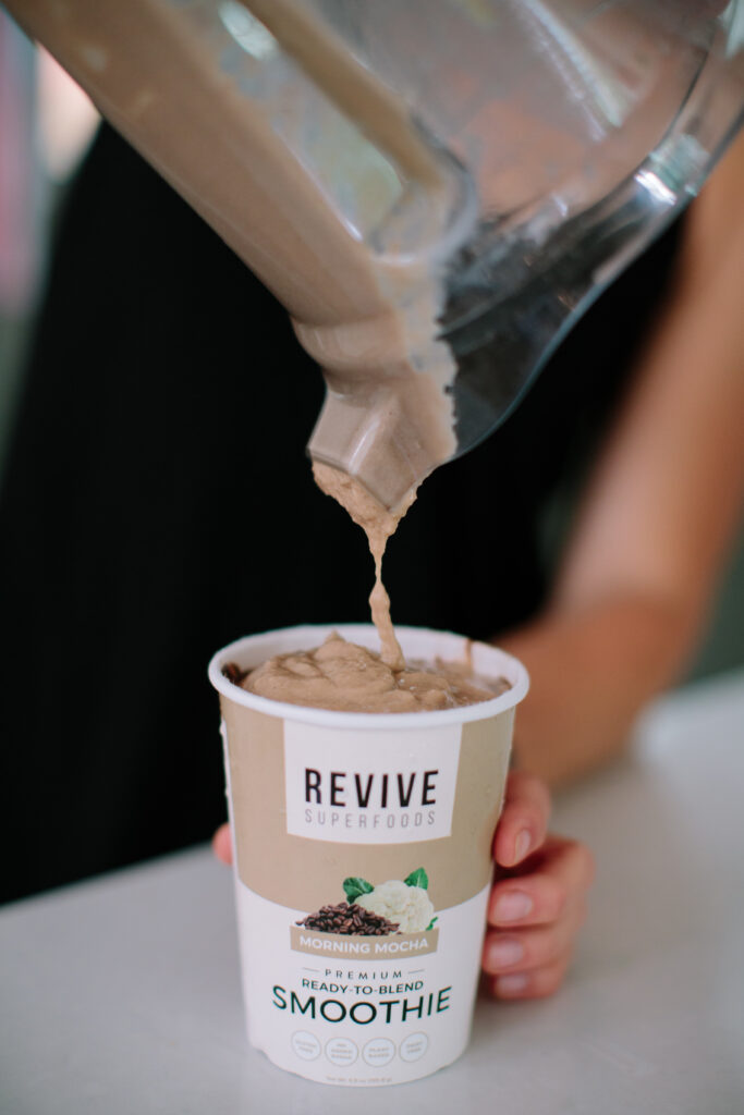 Revive Superfoods Smoothie_Protein Packed Breakfast Ideas