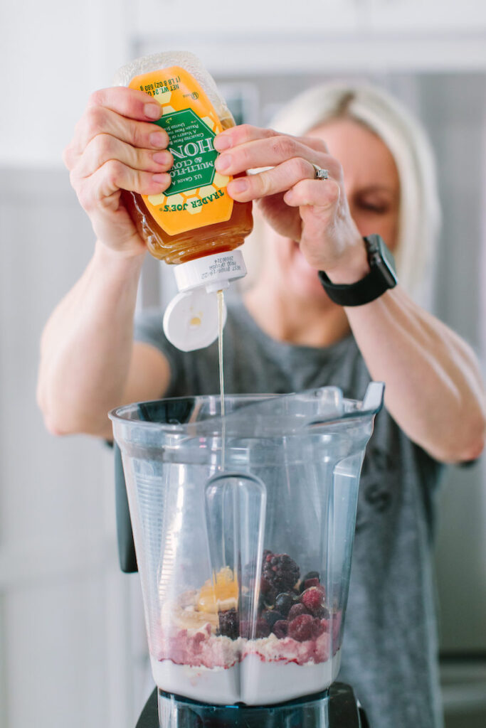 Easy Berry Beet Banana Smoothie