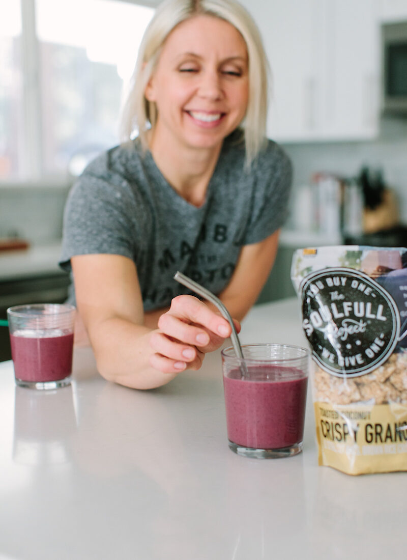 Easy Berry Beet Banana Smoothie