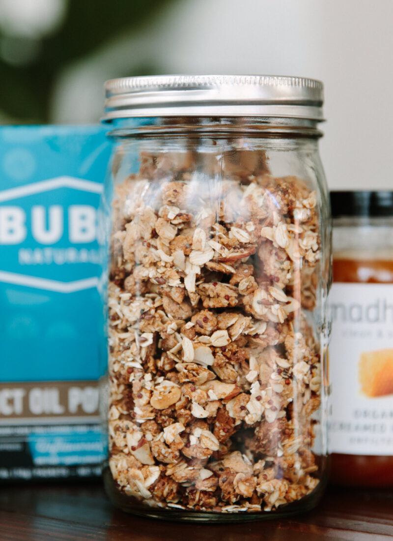 Protein Almond Butter Granola