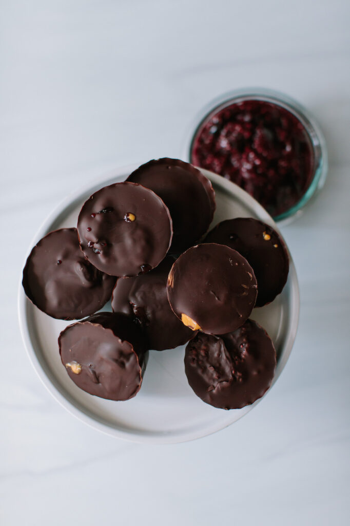 peanut butter & jelly cups