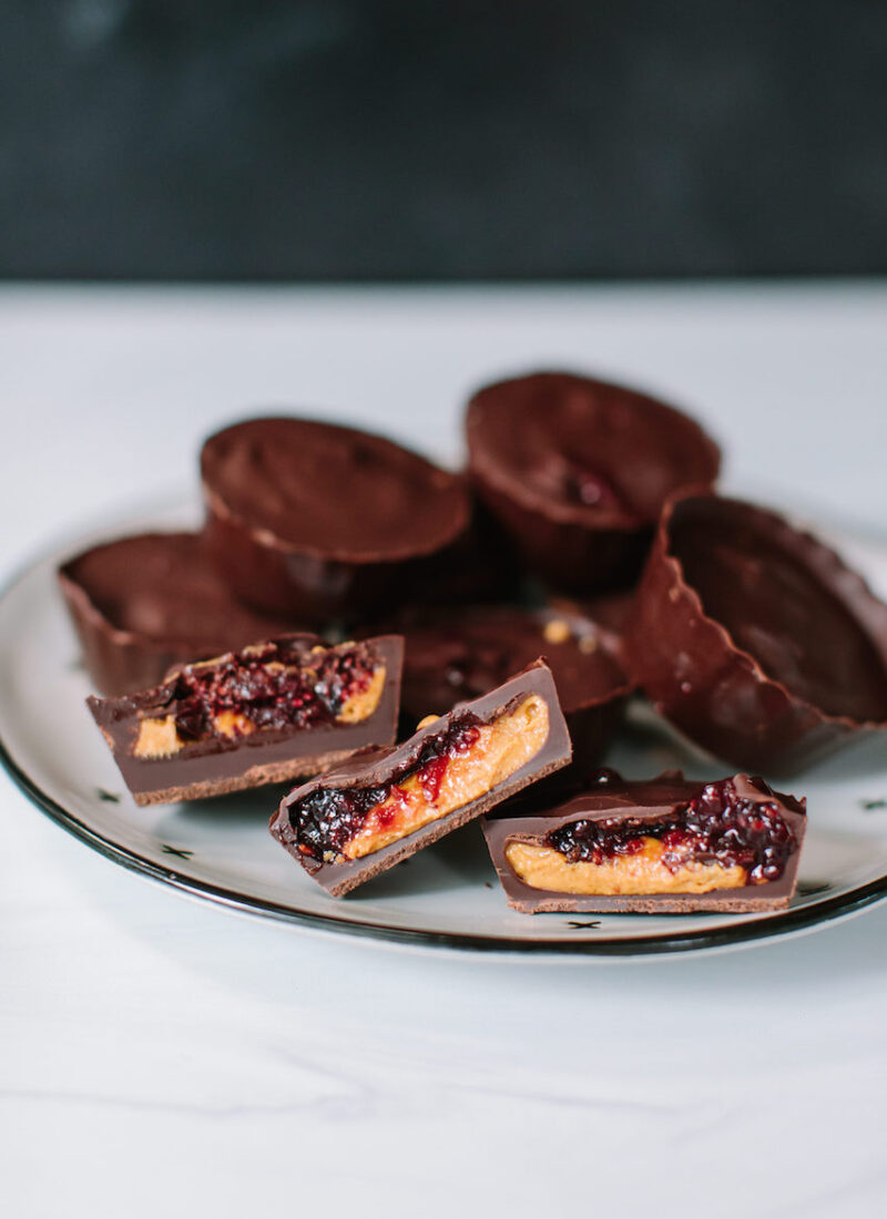 peanut butter & jelly cups