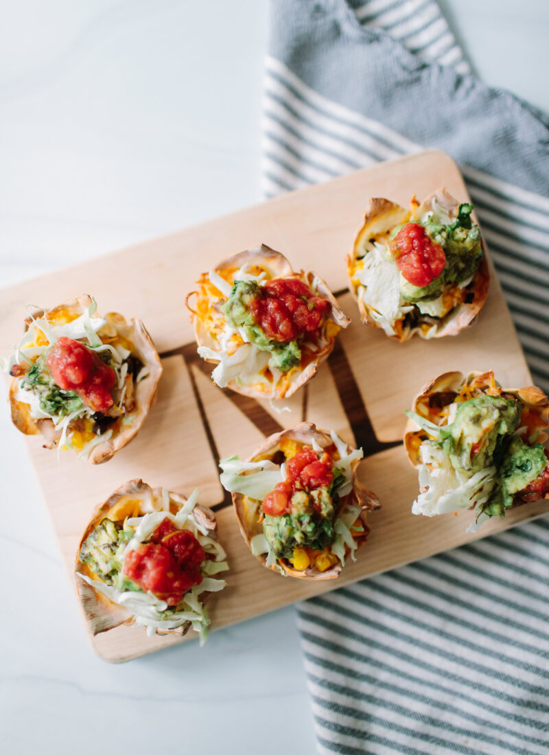 The Best Mini Taco Bowls