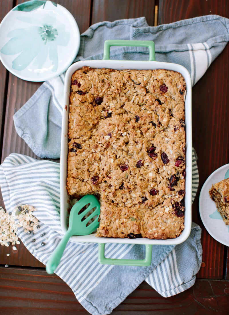 The Ultimate Oatmeal Bar