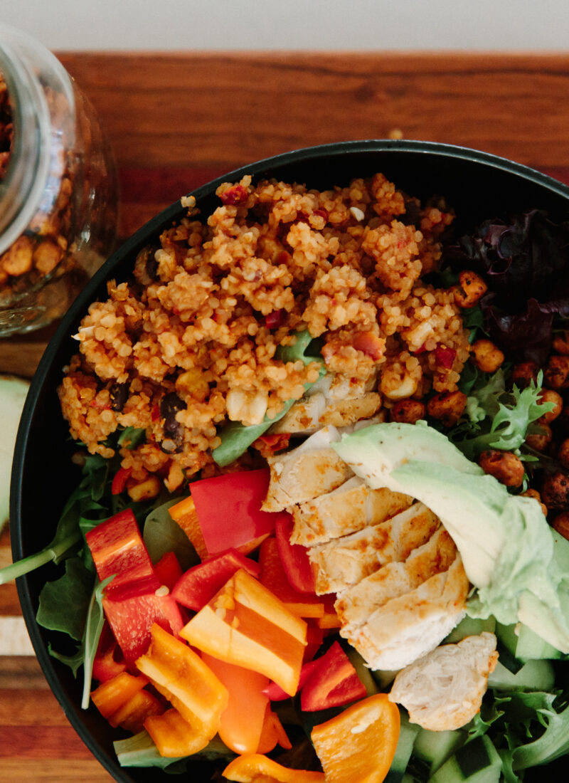 Quick and Easy Roasted Chili Lime Chickpeas