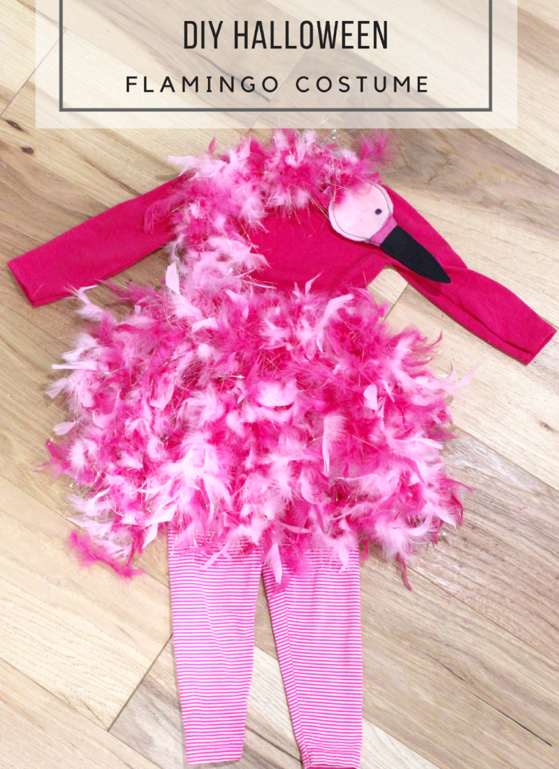 DIY Flamingo Costume: Easy, Affordable and Adorable