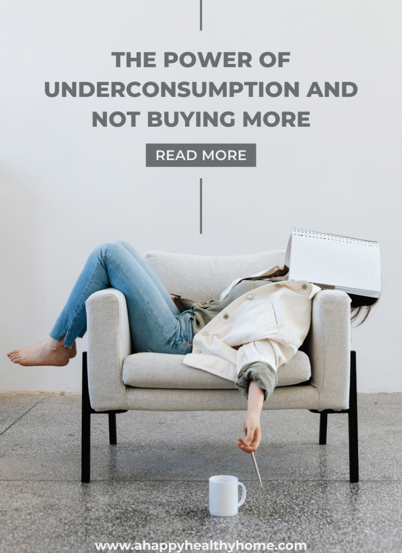 The Power of Underconsumption